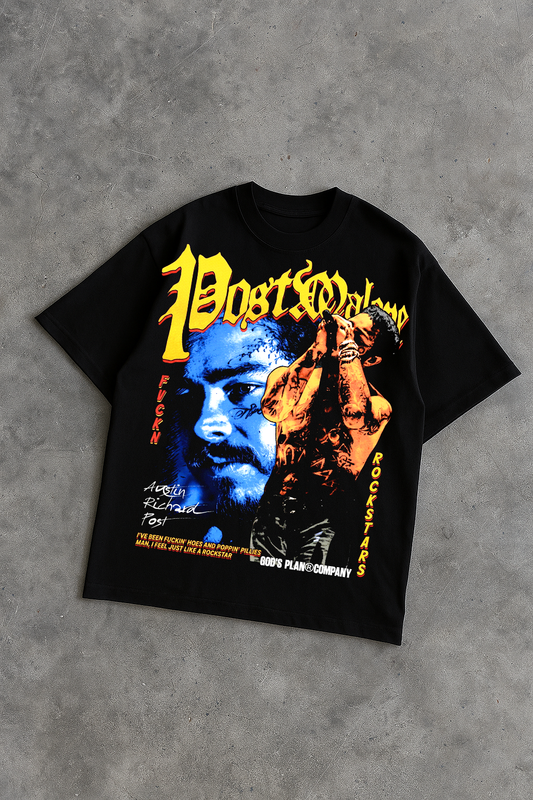 Camiseta Post Malone Double Design
