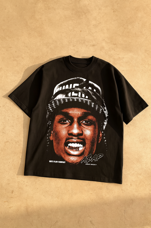 Camiseta Asap Rocky Face Tee IV
