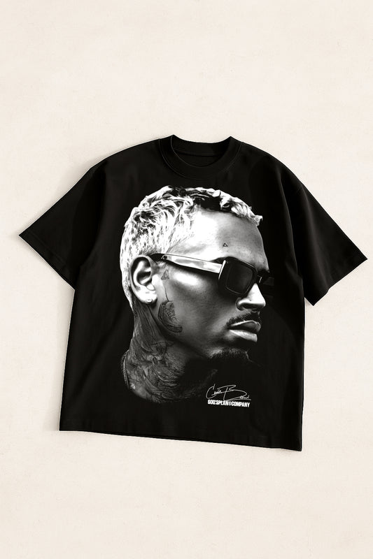 Camiseta Chris Brown Face Tee