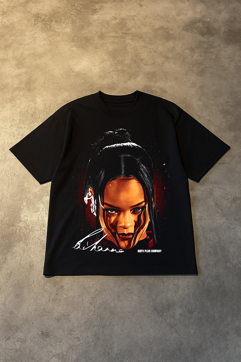 Camiseta Rihanna Face Tee